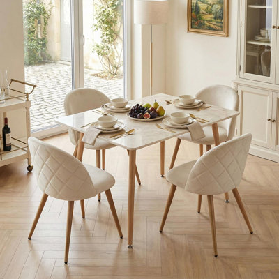 45cm H Upholstered Upholstered Back Side Chair