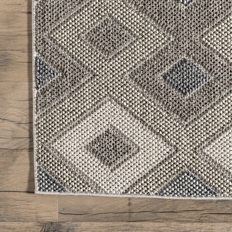 Tapis intérieur / extérieur Kris, Rectangle 4 pi x 6 pi