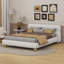 Grand lit tapissier contemporain Horvath