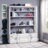 White Finish Bookcase W/Ladder-677474432