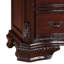 Commode en bois massif à 6 tiroirs l 42 po Ilminster-875978508