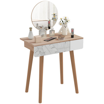 Amher Dressing Table with Mirror