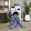  Tapis lavable antidérapant - Tapis rayé bleu pour le salon, la chambre à coucher, la salle à manger et la cuisine-114442242