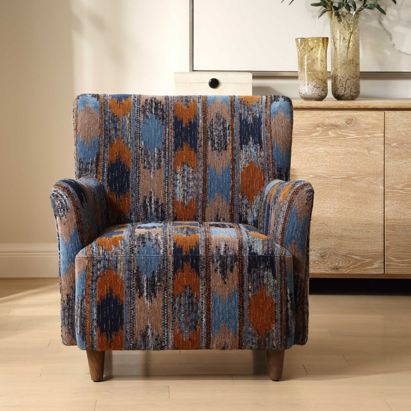 Uttermost Lainey Upholstered Ikat Armchair