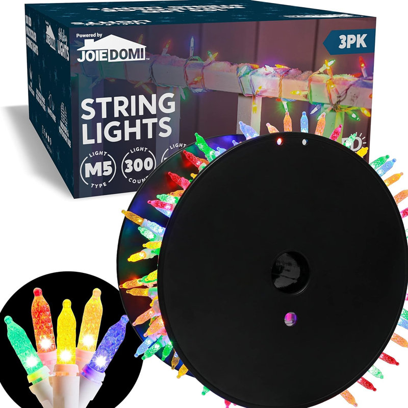 339.96'' String Lights, Multi_White