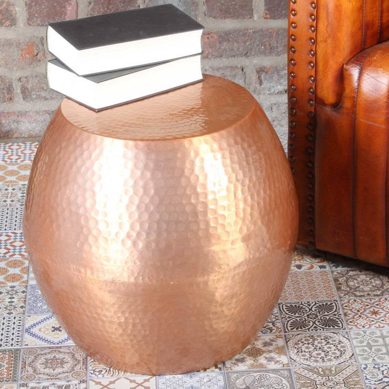 Hizer Block Coffee Table, Copper