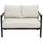 Beige Outdoor Seating - Weather- Table, Iron Frame Lounge Furniture Water- , & Table-1162405084