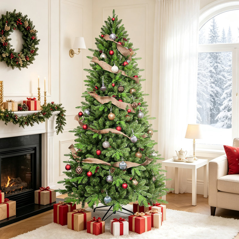 Arbre de Noël artificiel non éclairé