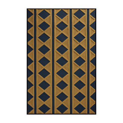 Tapis gris en treillis lavable à la machine