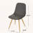 Gila Woven Wicker Dining Chairs Set of 2 with Iron Frame