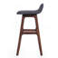 Ensemble de 2 tabourets de bar 28,5 po Mid-Century-925471989