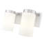 Meuble-lavabo 2 lumières Rosevale-100157188