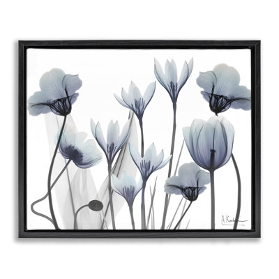 Cadre flottant Delicate Mixed Chic Blooms, design par Albert Koetsier