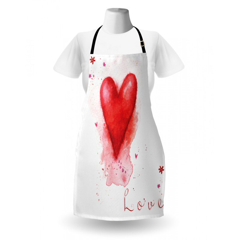 Valentine's Day Bib Apron