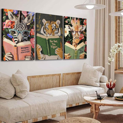 3 Piece Wrapped Canvas Print