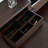 Italian style minimalist storage makeup table
