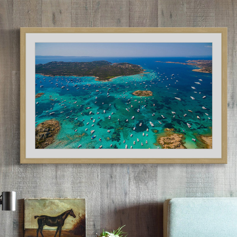 Parmi the reef-reproduction de photo sur papier, H 12 po x l 18 po x P 1,5 po