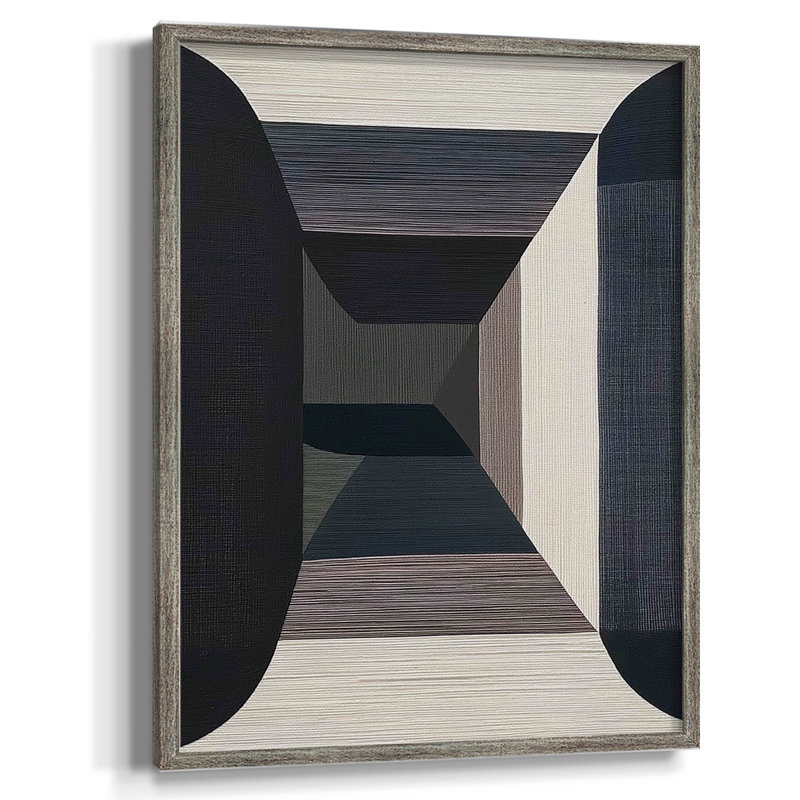 Reproduction encadrée ABSTRACT Series DCLxxxii - bois massif, H 15 po x l 12 po