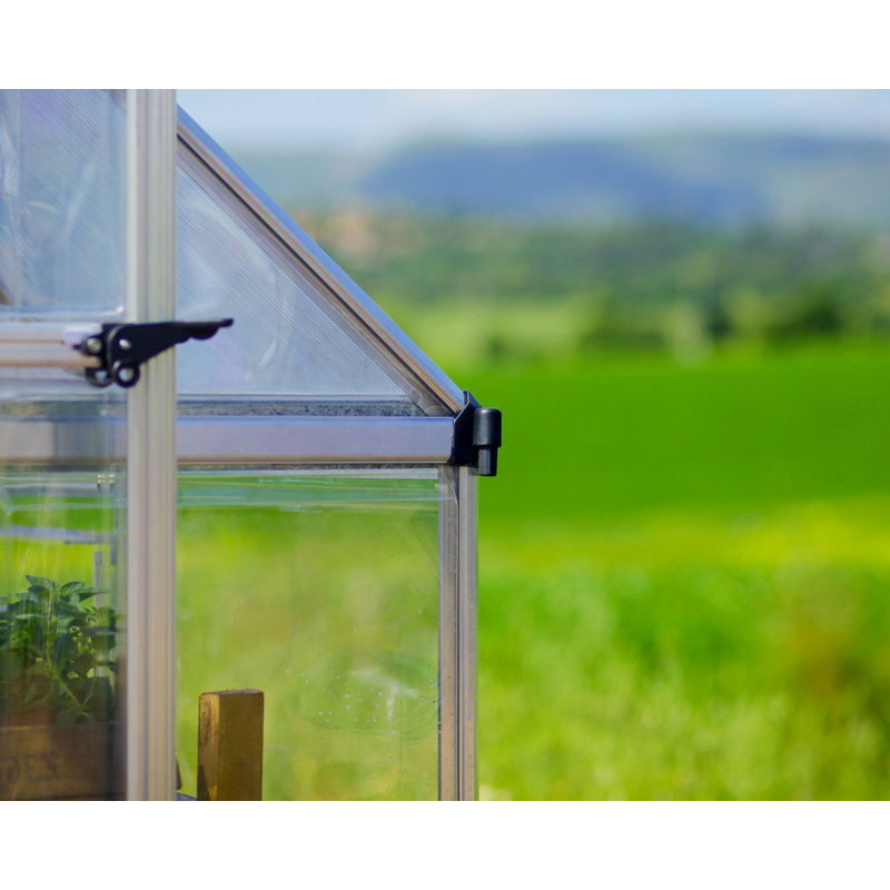 Palram Canopia 10' x 20' Silver Polycarbonate Greenhouse