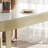 Jakyri Solid Wood Base Dining Table-1877358632