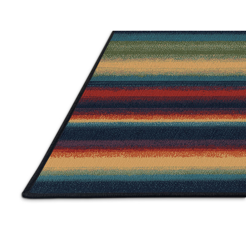 Tapis gris lavable à la machine, Rectangulaire 8 pi x 10 pi