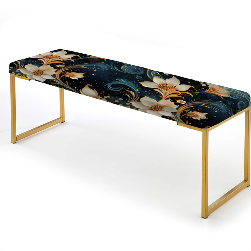 Banc rembourré Celestial Ethereal Paisley - Paisley