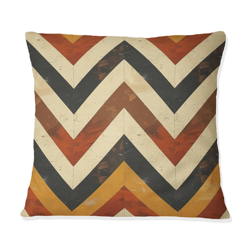Coussin Brown, H 18 po x l 18 po