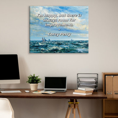 Astoria Grand Gallery Wrapped Canvas By Archibald Marwizi: "Be punctual; it shows your respect for ot