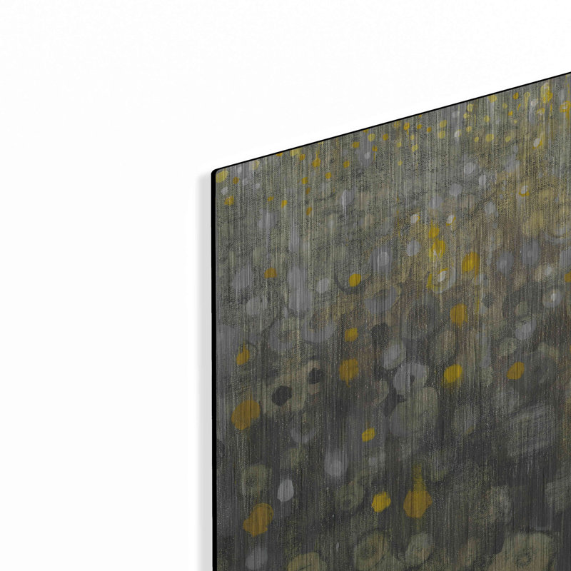 «Rain Abstract V» par Danhui Nai, H 12 po x l 12 po