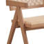Fauteuil beige et naturel (ensemble de 2)