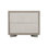 Lunula 2 - Drawer Nightstand in Flaxen/Vellum/Sand Gray