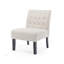 Élégant ensemble de chaises d'appoint à motif de gaufres capitonnées, parfaites pour les décors contemporains et traditionnels.