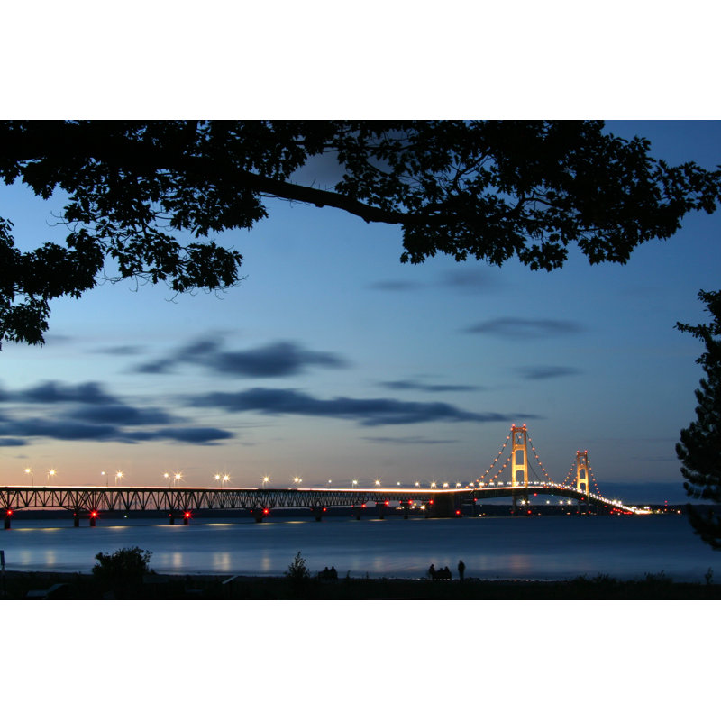 Mackinaw Strait by Elan7t50 - Wrapped Canvas Print, 30cm H x 46cm W