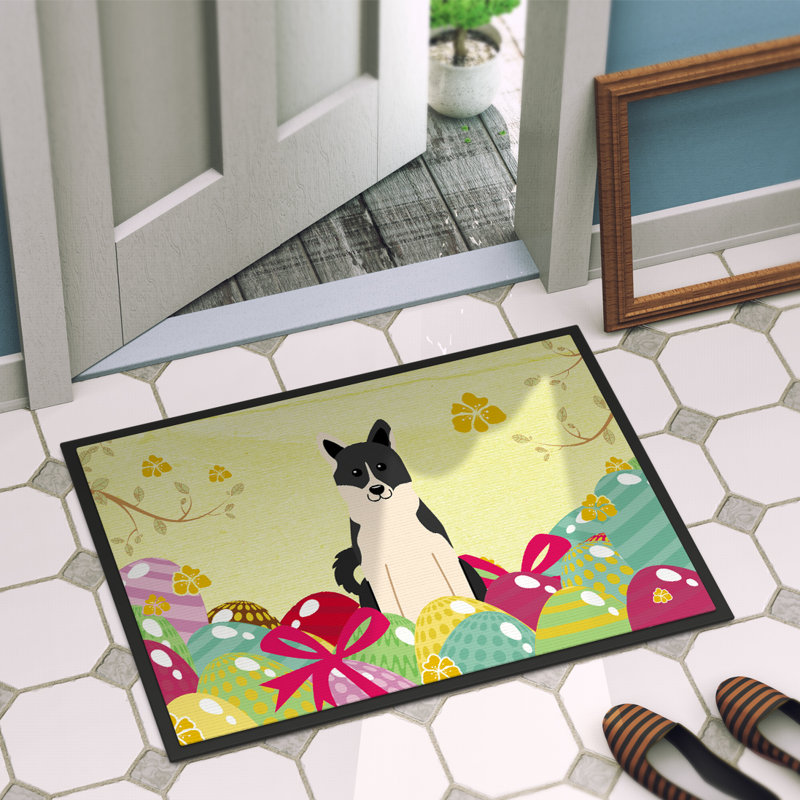 Non-Slip Easter Outdoor Doormat, 24" x 36"