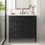 33.78"H Single Bathroom Vanity With Top Sink-811457769