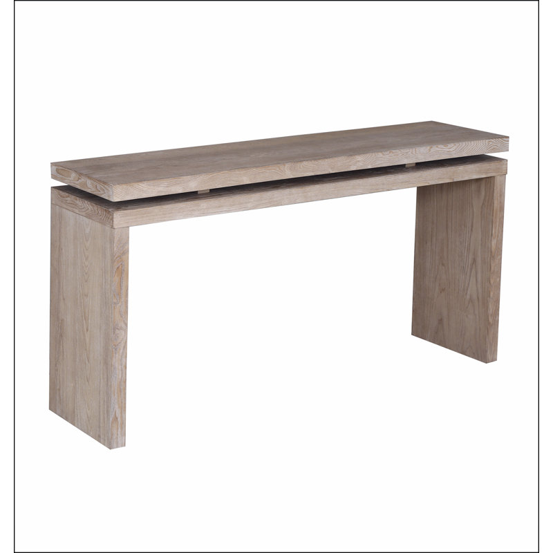 Console de 60 po Farmhouse, Naturel antique