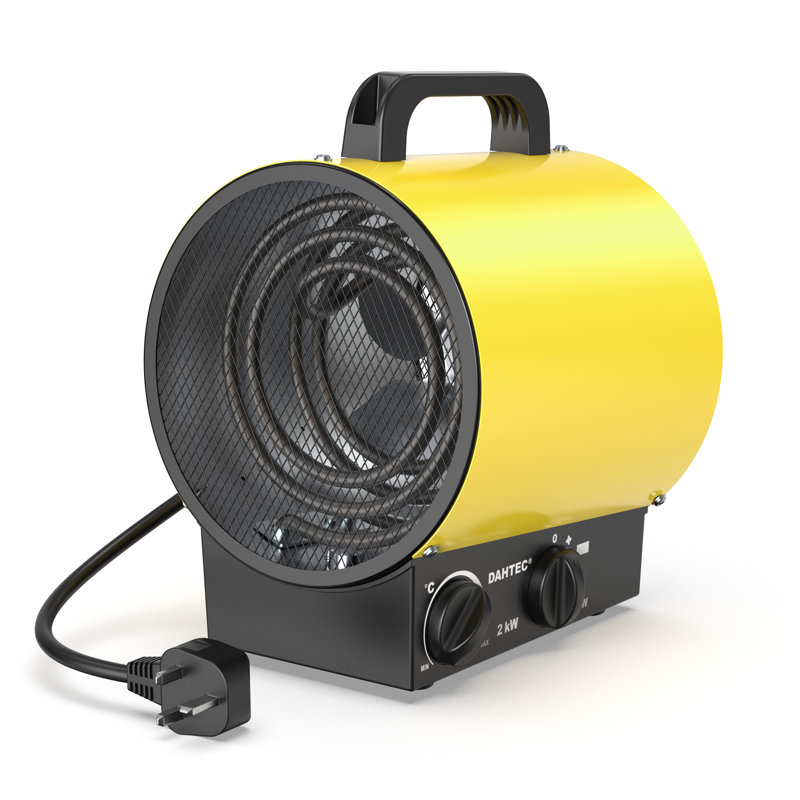 DAHTEC Space Heater, Yellow