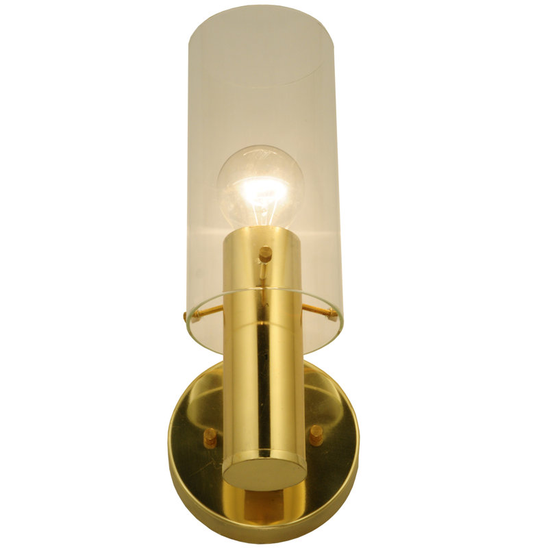 Cilindro Solid Brass Armed Sconce