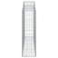 Bitha Silver Metal Arched Gabion Baskets-1085182909-1085182885