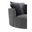 Chaise ronde touffetée et pivotante-2049679720