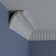 ÉCHANTILLON - Moulure à couronne courbée CoveDentil, H 4 3/4 po x P 4 1/4 po x F 6 1/8 po x L 12 po (répétition 1 1/8 po)
