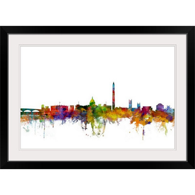 «Washington DC Skyline» par Francy, impression
