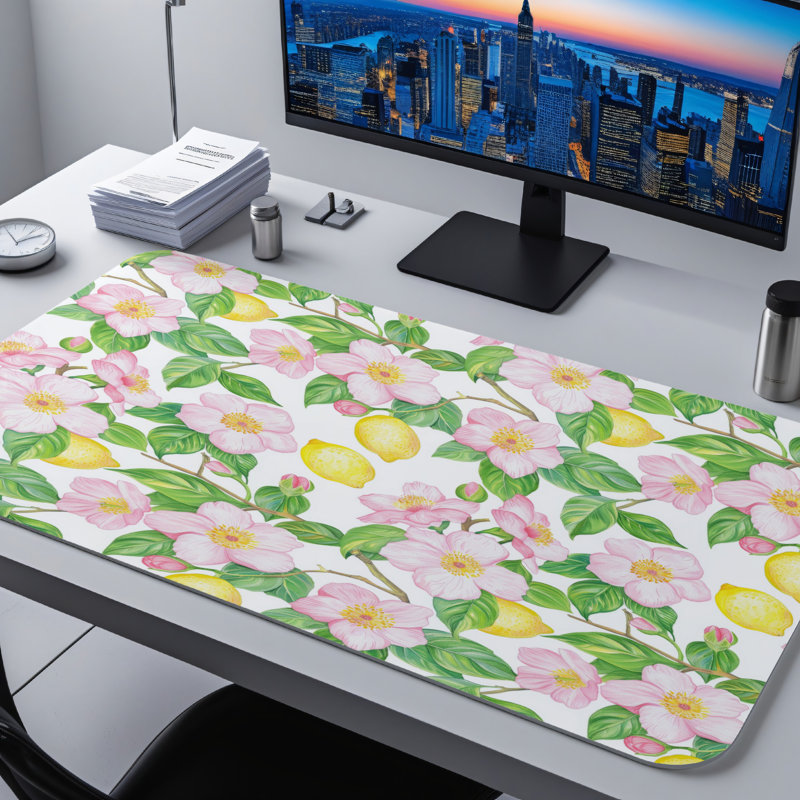 Polyester Desk Pad, 23.6x13.8