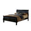 Grand lit noir Louis Phillipe-342365660-342365663