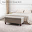 Repose-pieds capitonné avec rangement 40 po Bally-1271612572