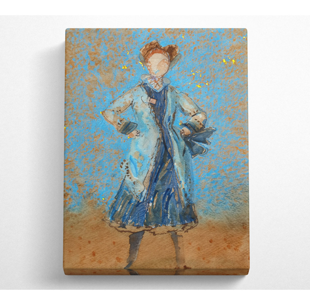 Whistler Das blaue Mädchen - Leinwanddrucke - Wrapped Canvas