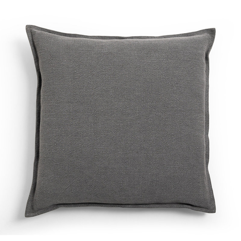 Broadway Linen Square Pillow Cover & Insert, Broadway Denim