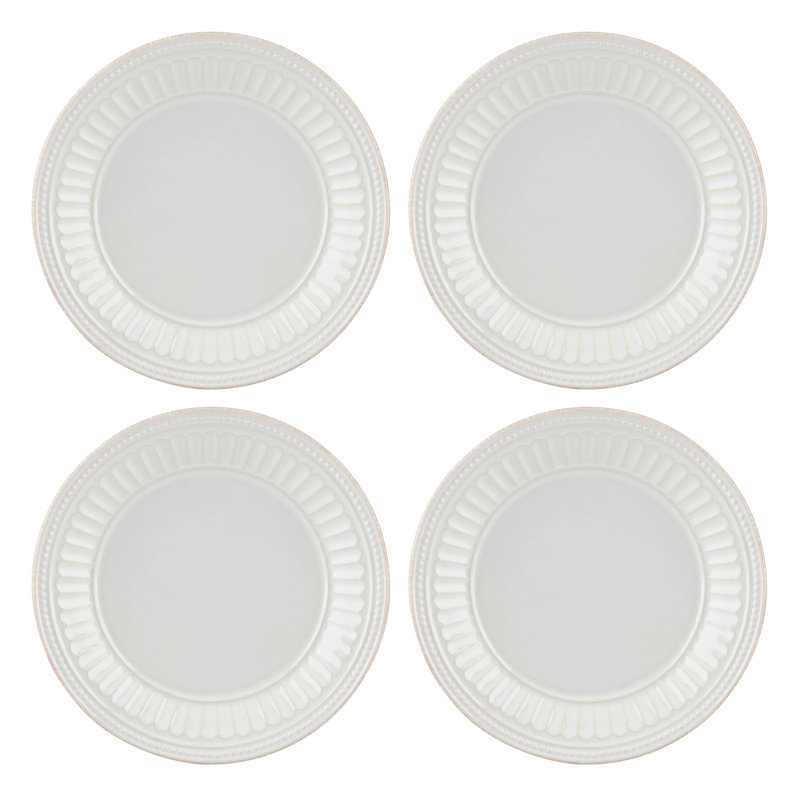 Assiettes à dessert French Perle Groove