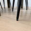 Dining Set of 4 Dining Table and 4 Velvet Chairs Dining Room Furniture-728927607-711313854