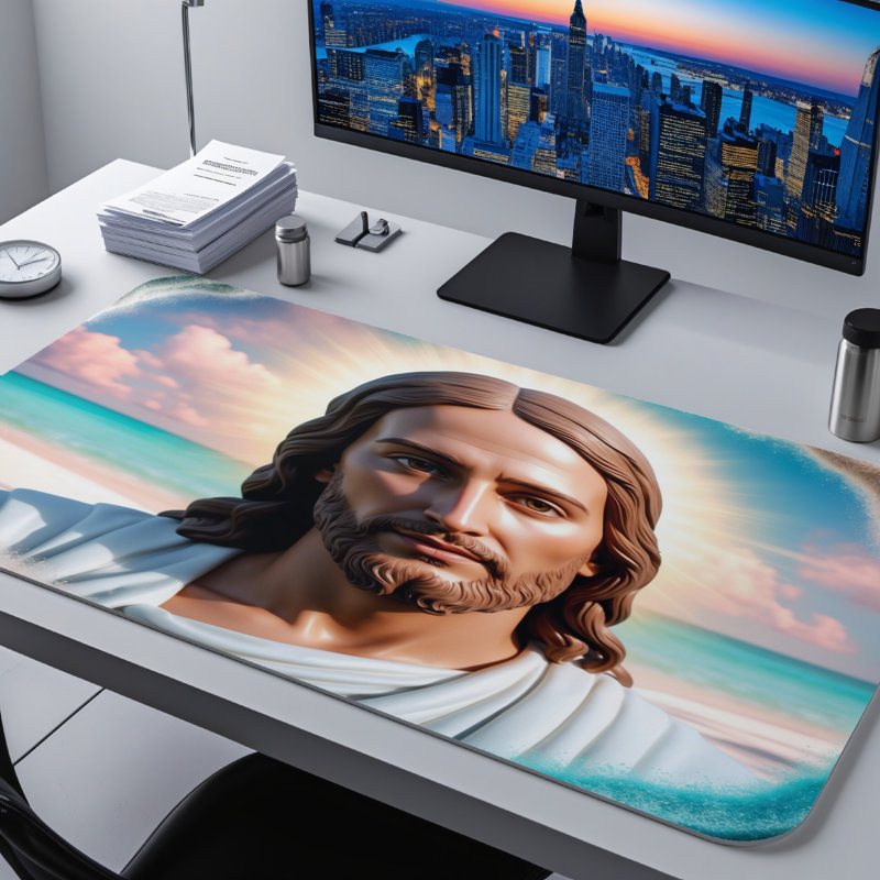 Polyester Desk Pad, 23.6x13.8